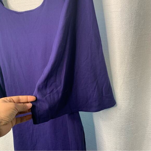 Susana Monaco bell sleeves open back mini dress size medium - Picture 2 of 6